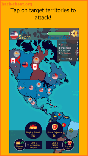 Tap Nations screenshot