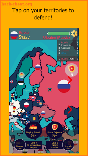 Tap Nations screenshot