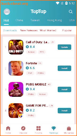 Tap Tap Apk For Tap Tap Games Download App Hints screenshot