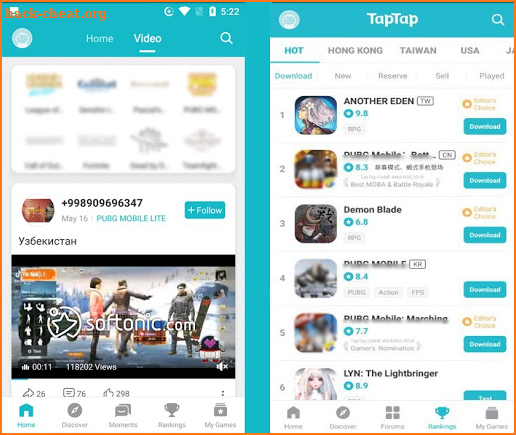 Tap Tap Apk Guide Games screenshot