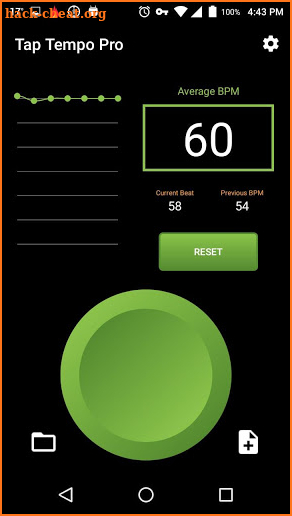 Tap Tempo Pro - BPM counter & Metronome screenshot