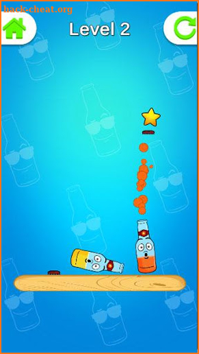 Tap the bottle - Bottle pop screenshot