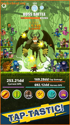 Tap Titans screenshot