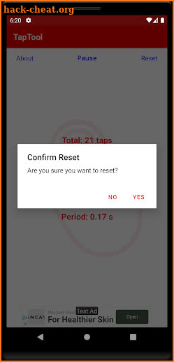 Tap Tool screenshot