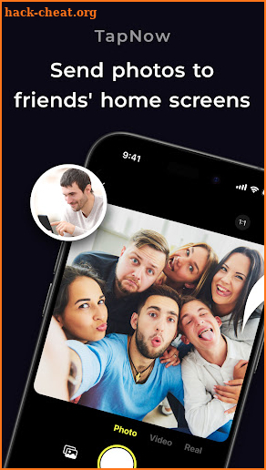 TapNow - Friends on homescreen screenshot