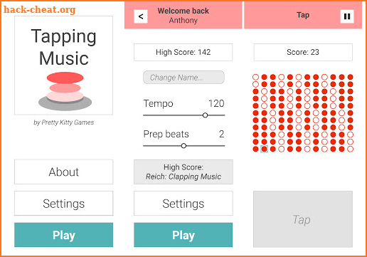 Tapping Music screenshot