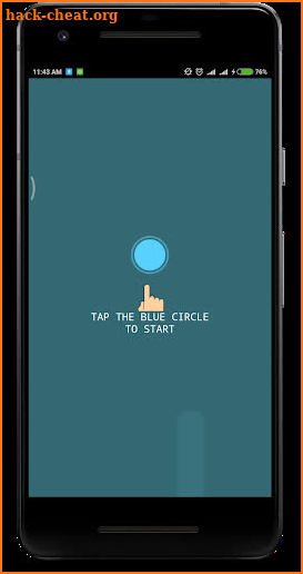 TapRush Blue PRO - satisfying tapping game screenshot