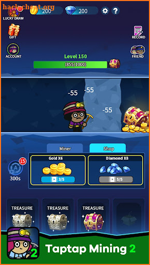 Taptap Mining2 screenshot