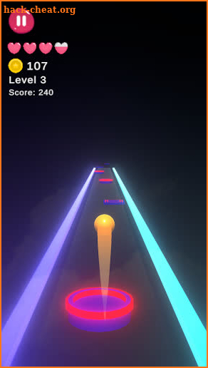 Target Circle - Hop Onto Colorful Musical Tiles screenshot