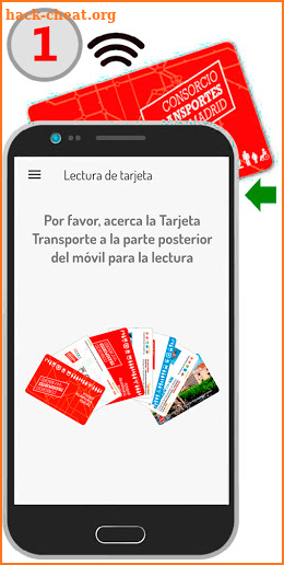 Tarjeta Transporte screenshot