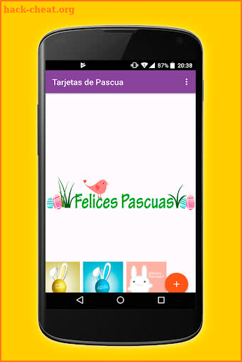 Tarjetas de Pascua screenshot