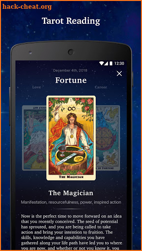 Tarot Fox screenshot