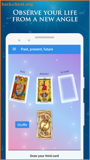 Tarot of Love, Money & Career - Free Cards Reading screenshot