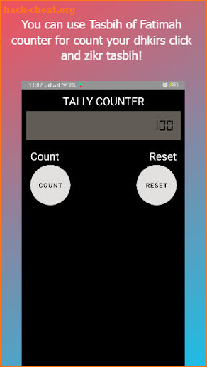 Tasbih TallyCounter IslamicApp screenshot