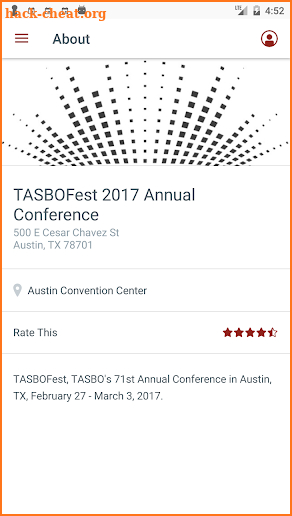 TASBO GO Conference App screenshot