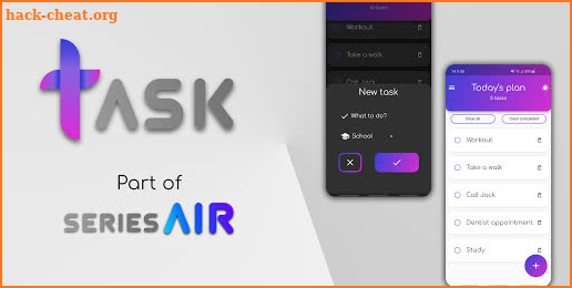 Task Air - To-do list productivity app screenshot