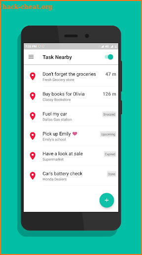 Task Nearby : Location Reminder screenshot