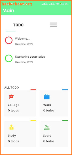 Task saver screenshot