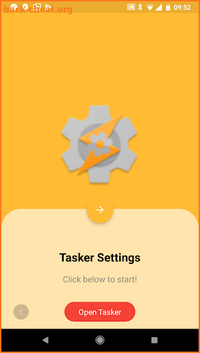 Tasker Settings screenshot