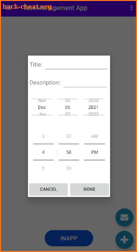 TaskManagement App screenshot