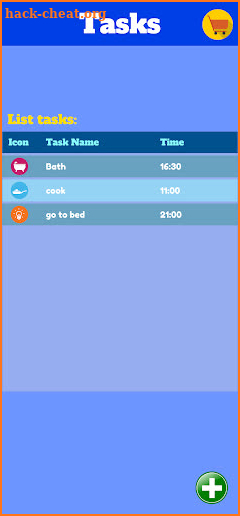 Tasks Manager screenshot