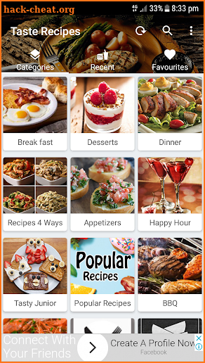 Taste Recipes screenshot