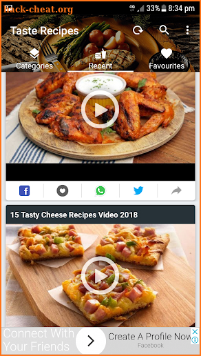 Taste Recipes screenshot