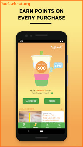 Tastea screenshot