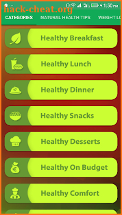 Tastly Healthy Recipes & Tips screenshot