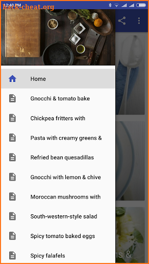 Tasty Vegetarian Food Recipes screenshot