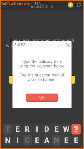 Tasty Words screenshot