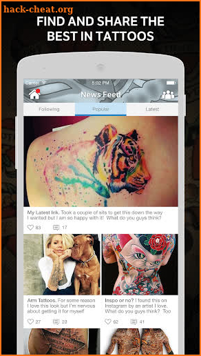 Tattoo Amino for Body Art screenshot