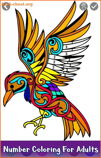 Tattoo Color by Number : Adult Coloring Book Pages screenshot