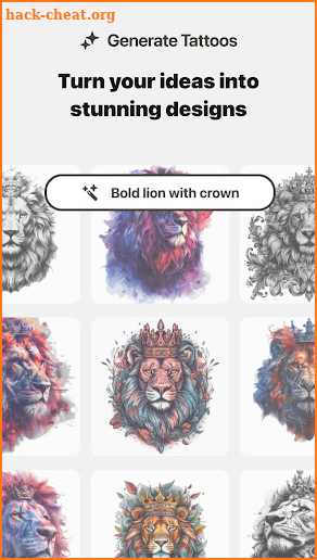 Tattoo design creator: InkMe screenshot