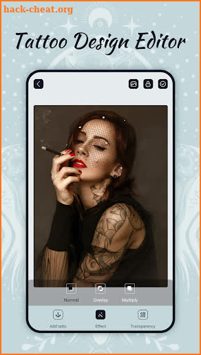 Tattoo Design Editor screenshot