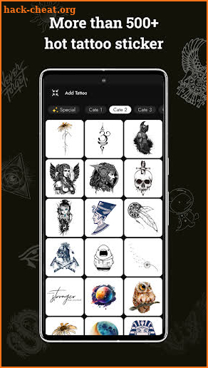 Tattoo Maker - Tattoo design screenshot