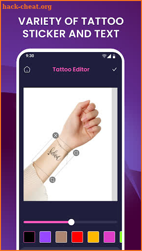 Tattoo On Photo Editor screenshot