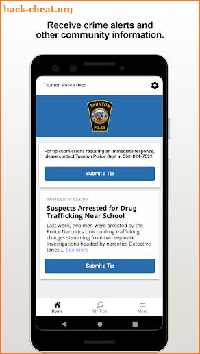 Taunton PD screenshot