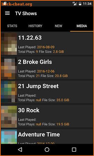 Tautulli Remote screenshot