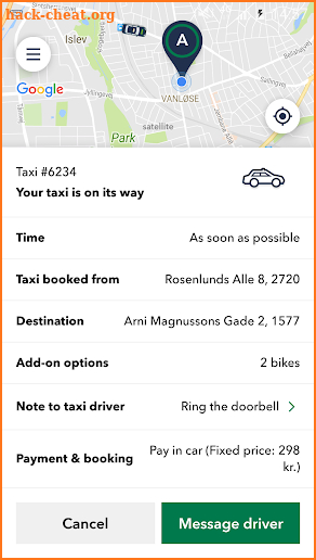 Taxa 4x35 (Taxi booking) screenshot