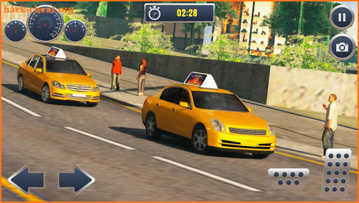 Taxi Cab City Driving Car screenshot