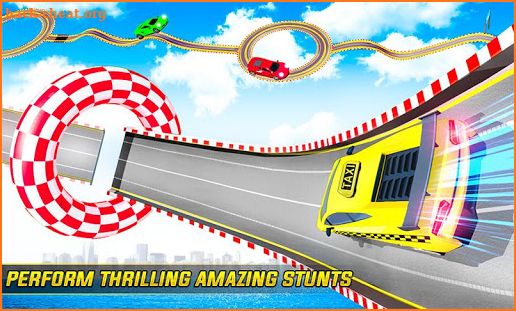 Taxi Car Mega Ramp Stunt: GT Car Racing Stunt Game screenshot