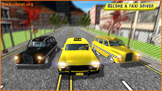 Taxi Driving in Rush City screenshot