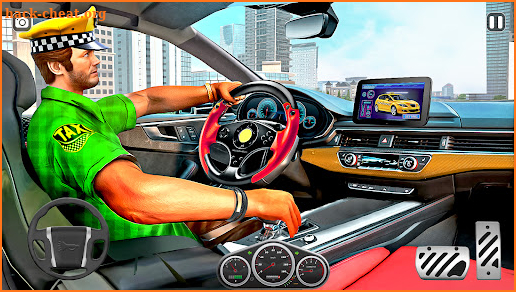 Taxi Driving Simulator Game 3D screenshot