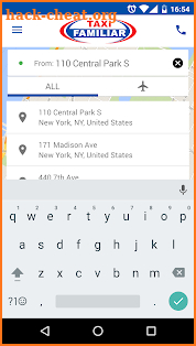 Taxi Familiar screenshot