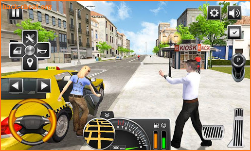 Taxi Realistic Simulator - Free Taxi Driving Game screenshot