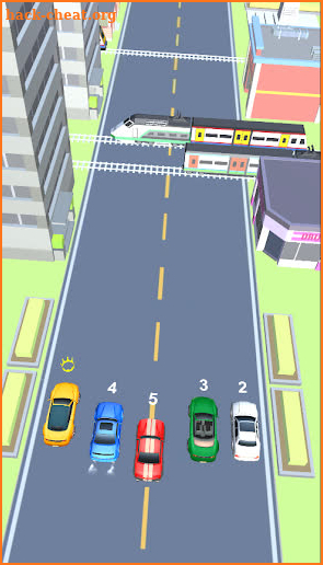 Taxi vs Train Racing screenshot