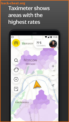 Taximeter — find a driver job in taxi app for ride screenshot