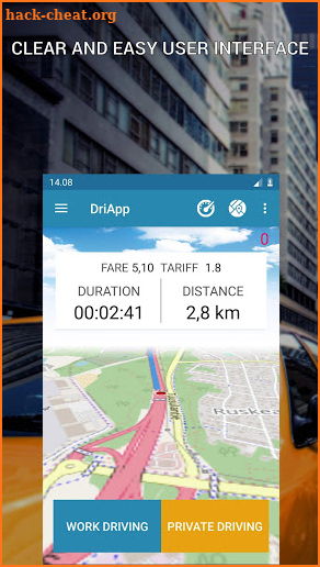 🚕Taximeter - Work diary : Cabidi screenshot