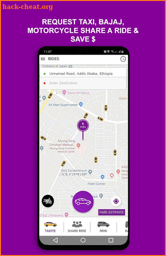 Taxiye Passenger screenshot